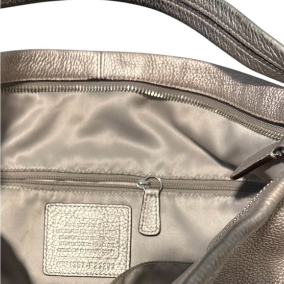 Coach hand bag crossbody bag gold vintage - Picture 9 of 12